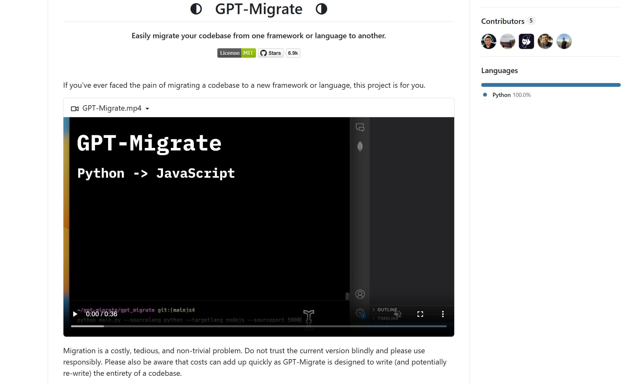 GPT Migrate